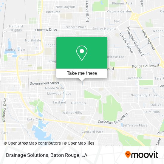Drainage Solutions map