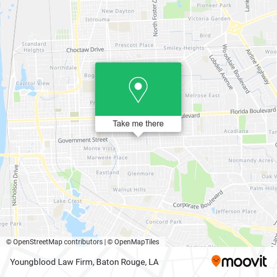 Youngblood Law Firm map