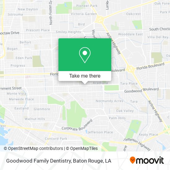 Goodwood Family Dentistry map