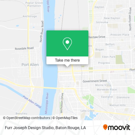 Furr Joseph Design Studio map