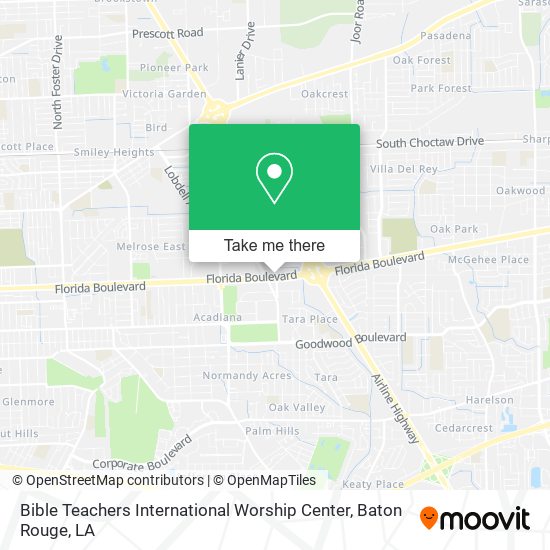 Bible Teachers International Worship Center map