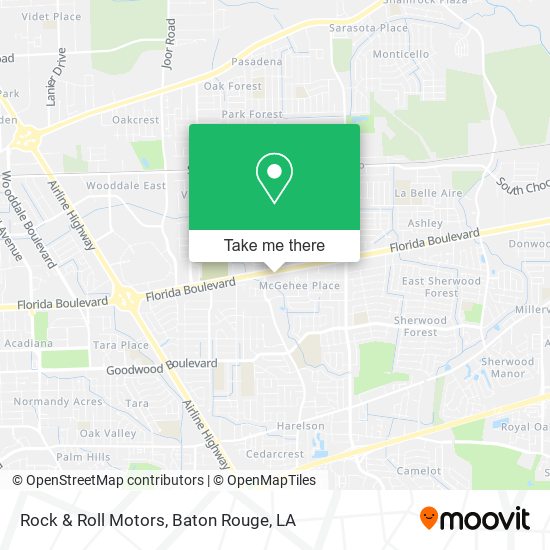 Rock & Roll Motors map