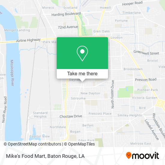 Mapa de Mike's Food Mart