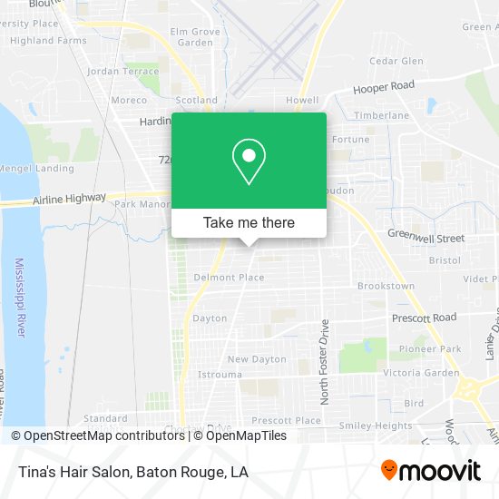 Tina's Hair Salon map