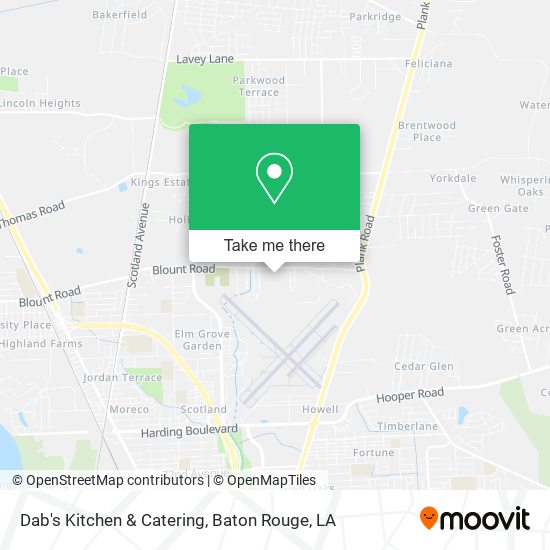 Dab's Kitchen & Catering map