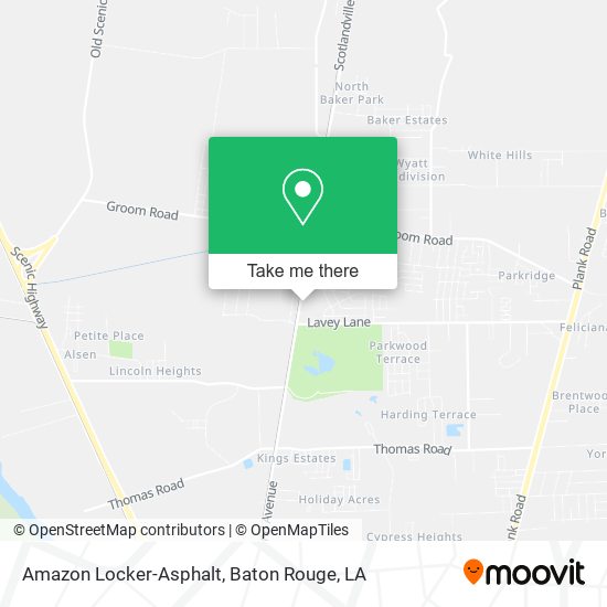 Amazon Locker-Asphalt map