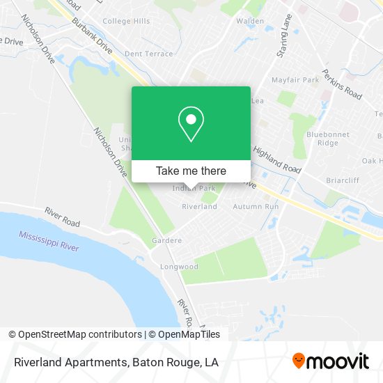 Mapa de Riverland Apartments