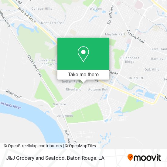 J&J Grocery and Seafood map