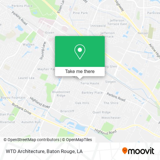 Mapa de WTD Architecture