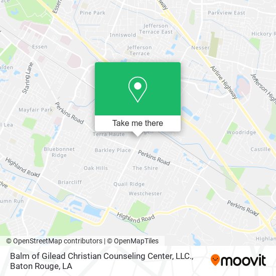 Balm of Gilead Christian Counseling Center, LLC. map