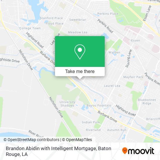 Brandon Abidin with Intelligent Mortgage map