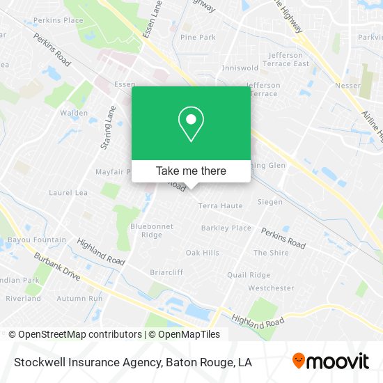 Stockwell Insurance Agency map