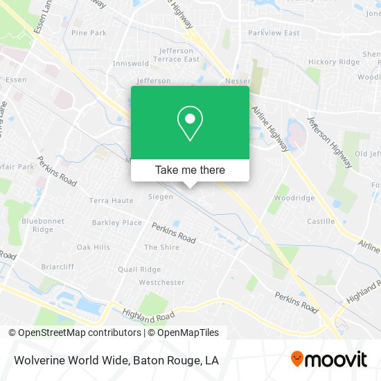 Mapa de Wolverine World Wide