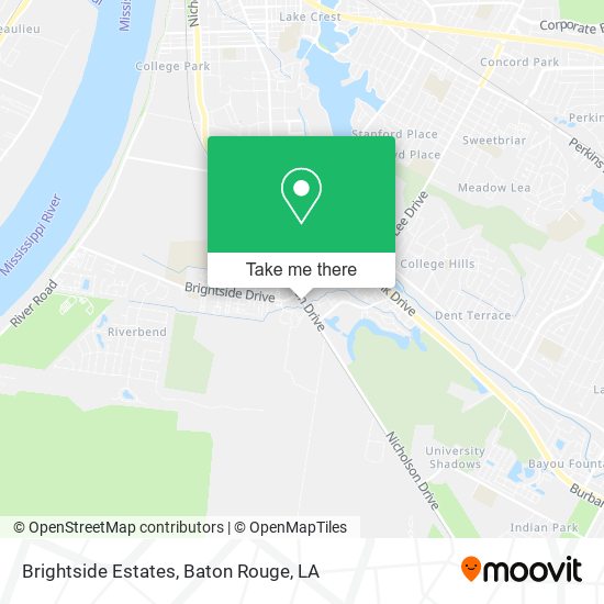 Brightside Estates map