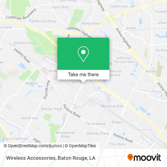 Wireless Accessories map