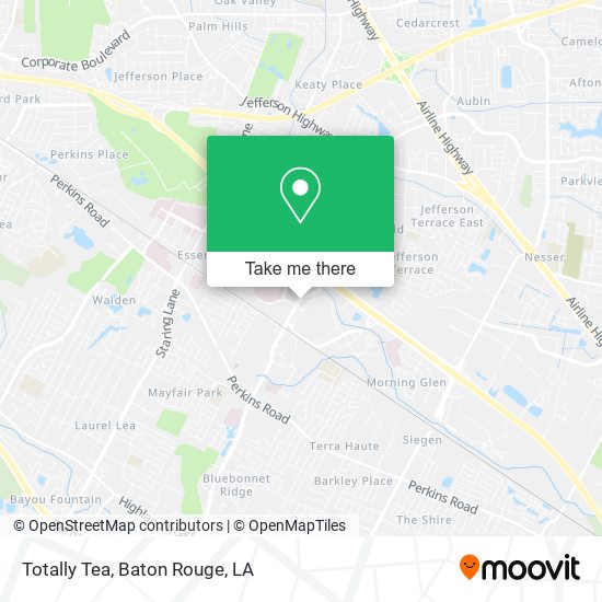 Mapa de Totally Tea