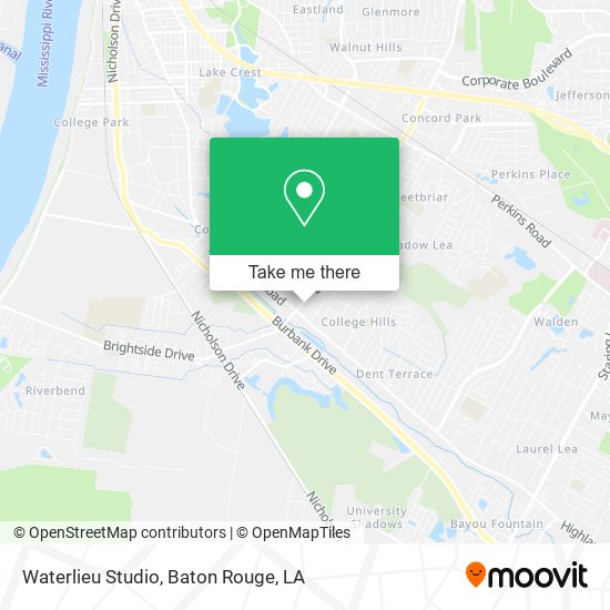 Mapa de Waterlieu Studio