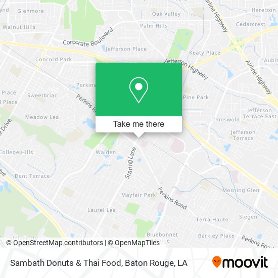 Sambath Donuts & Thai Food map