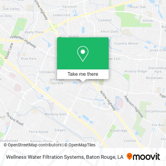 Mapa de Wellness Water Filtration Systems