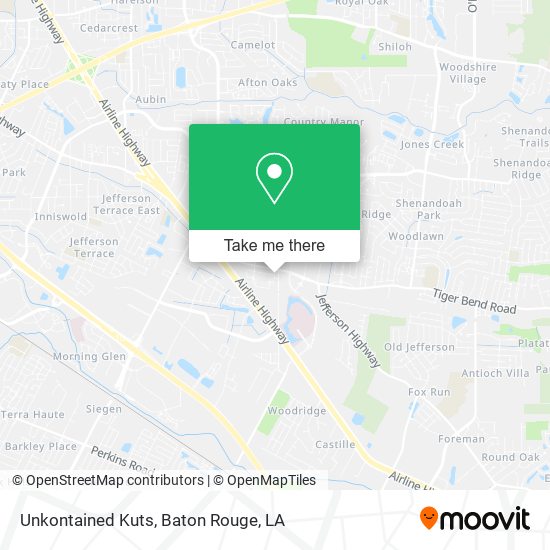Mapa de Unkontained Kuts