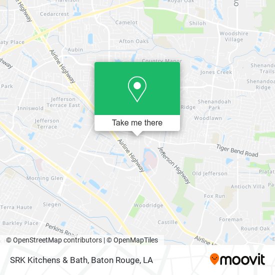 Mapa de SRK Kitchens & Bath