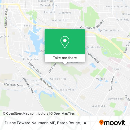 Duane Edward Neumann MD map