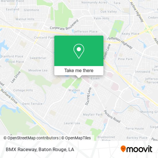 Mapa de BMX Raceway