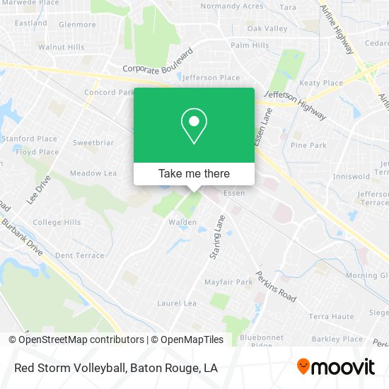 Mapa de Red Storm Volleyball