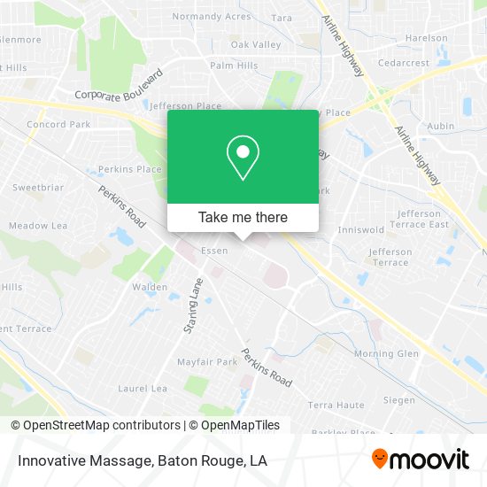 Innovative Massage map