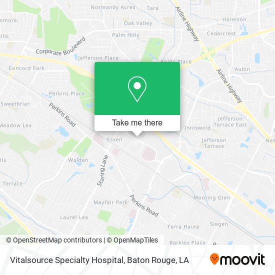 Vitalsource Specialty Hospital map