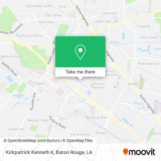 Kirkpatrick Kenneth K map