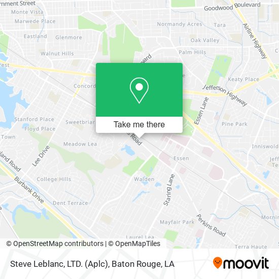 Mapa de Steve Leblanc, LTD. (Aplc)