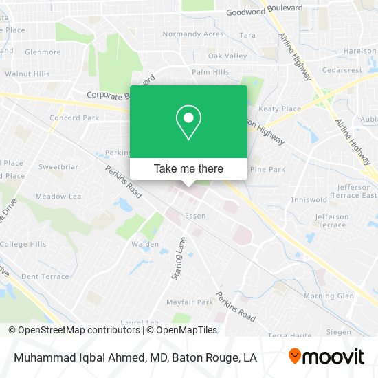 Mapa de Muhammad Iqbal Ahmed, MD