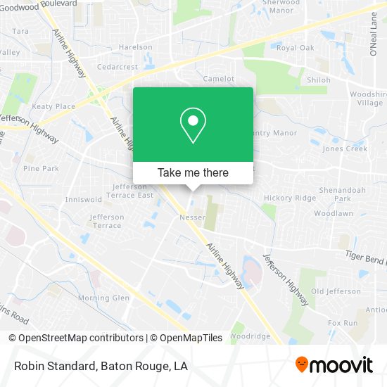 Mapa de Robin Standard