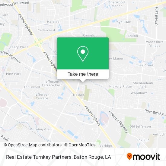 Mapa de Real Estate Turnkey Partners