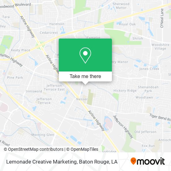 Lemonade Creative Marketing map