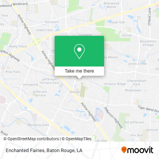 Enchanted Fairies map