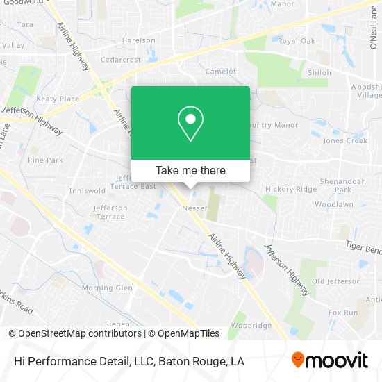 Hi Performance Detail, LLC map