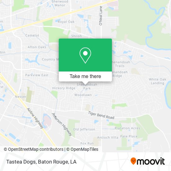 Tastea Dogs map