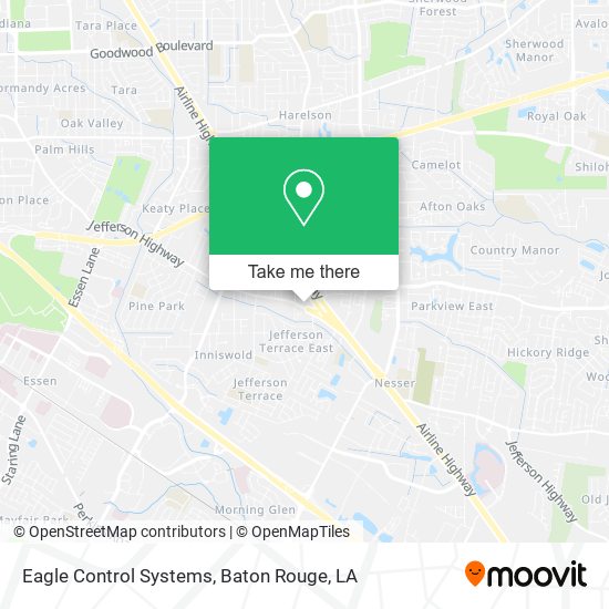 Mapa de Eagle Control Systems
