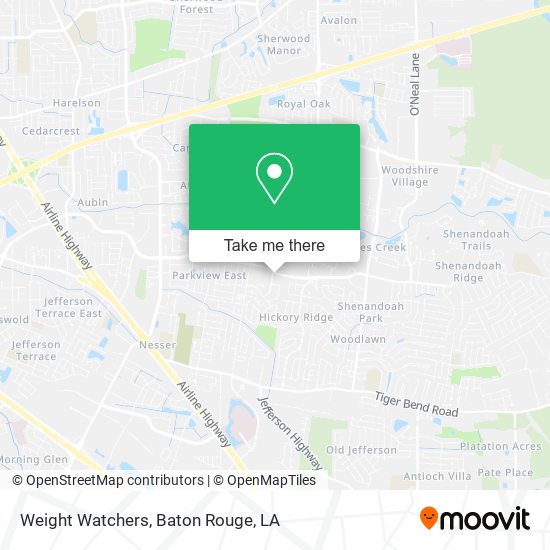 Weight Watchers map