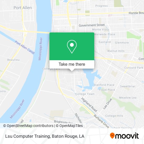 Lsu Computer Training map