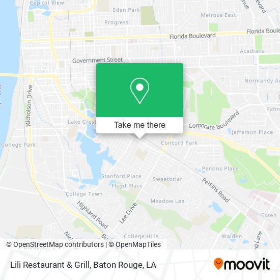 Mapa de Lili Restaurant & Grill
