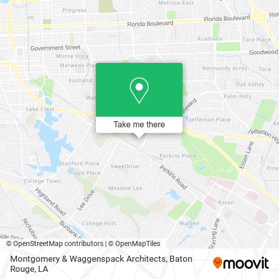 Montgomery & Waggenspack Architects map