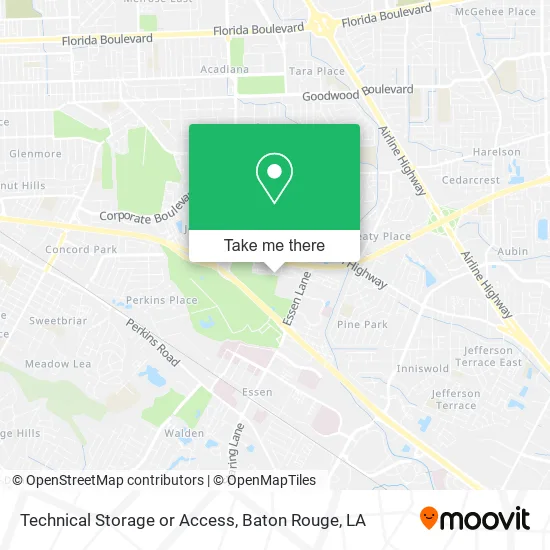 Technical Storage or Access map