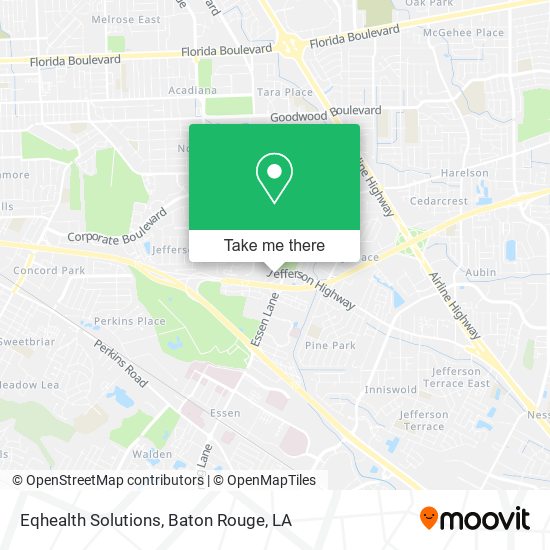 Eqhealth Solutions map