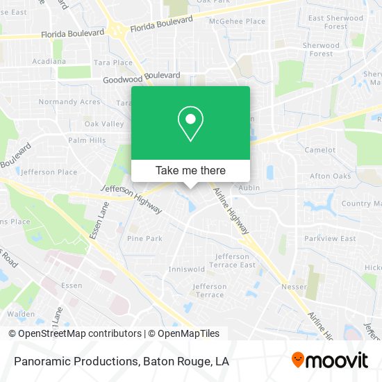 Panoramic Productions map