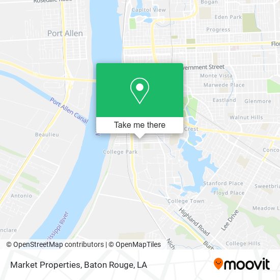 Market Properties map