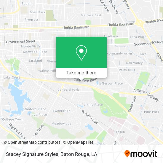 Stacey Signature Styles map