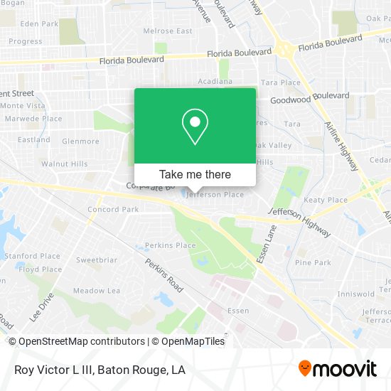 Roy Victor L III map